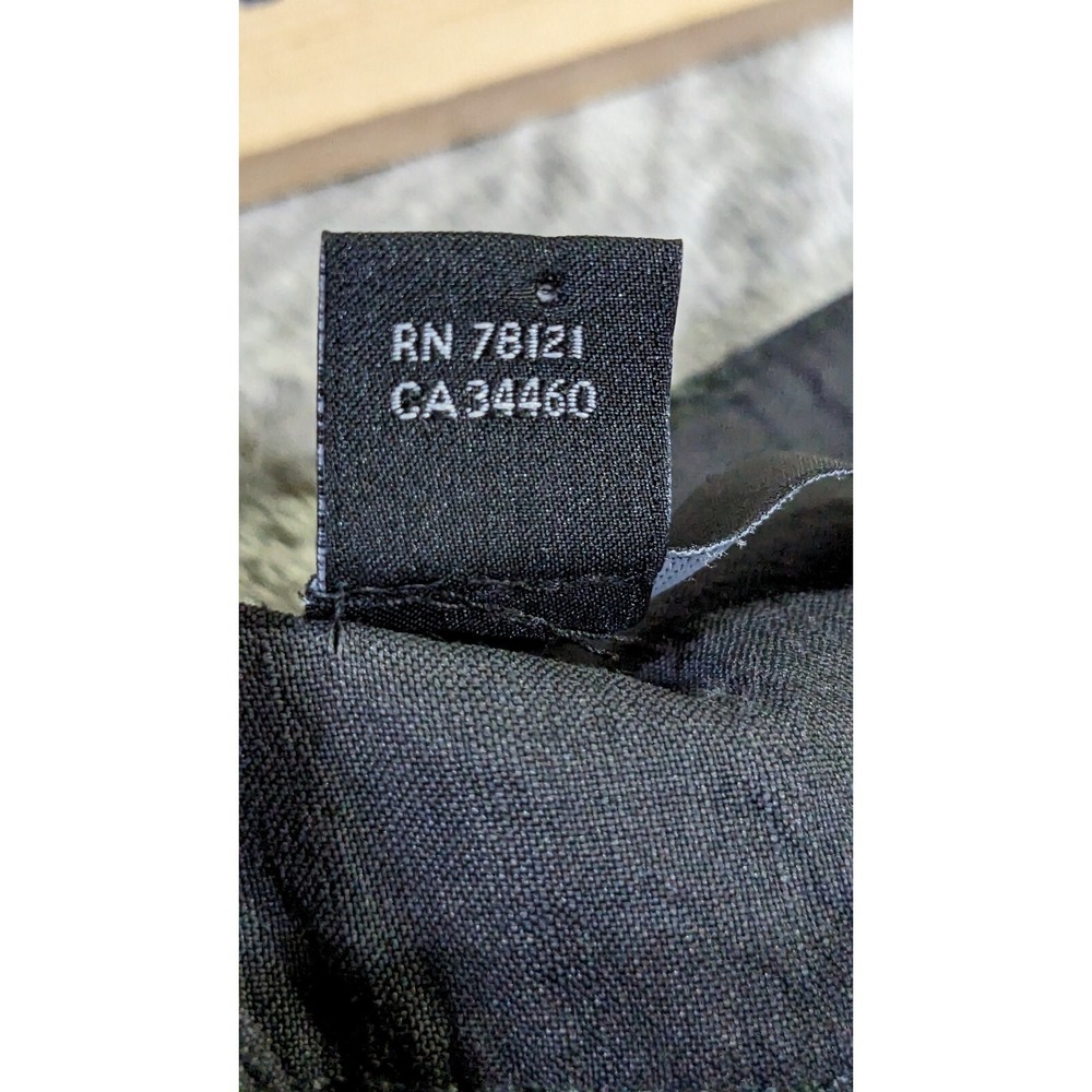 Eileen Fisher Womens Size 8 30x24 Gray Linen Blend Stretch Pants Italian Fabric - Picture 11 of 11